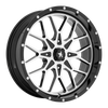 MSA M45 Portal 14x7 +10mm EFX Motomax UTV Wheel and Tire Kit