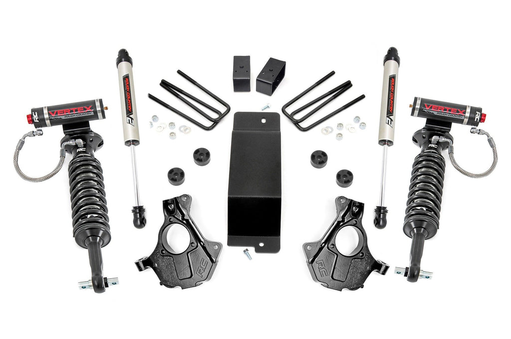 3.5 Inch Lift Kit | Cast Steel LCA | Vertex/V2 | Chevy/GMC 1500 (07-13) | 11957