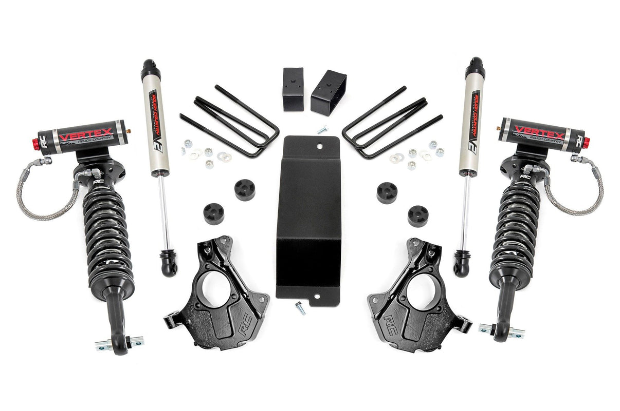 3.5 Inch Lift Kit | Alu/Stamp Steel LCA | Vertex/V2 | Chevy/GMC 1500 (14-18 & Classic) | 12157