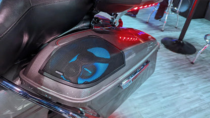Memphis Audio | 6x9" Harley Davidson Direct Fit Bag Lid Audio System w/ RGB LED