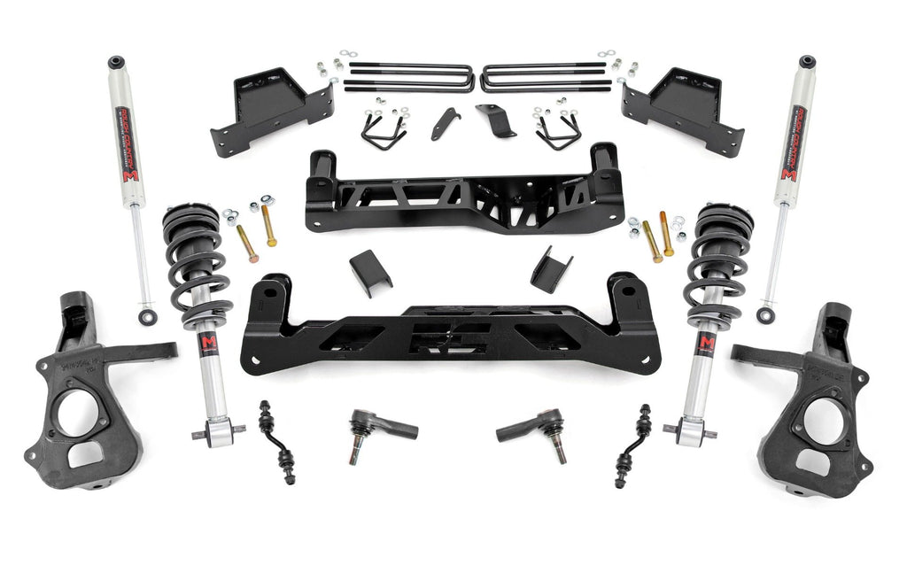 7 Inch Lift Kit | Cast Steel | M1 Struts/M1 | Chevy/GMC 1500 (14-18 & Classic) | 23740