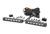 LED Light Kit | Bumper Mount | 6" Black Slimline Pair | Honda Foreman 500  | 92016