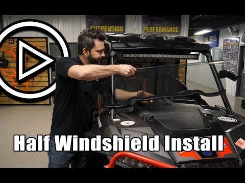 Polaris General Half Windshield
