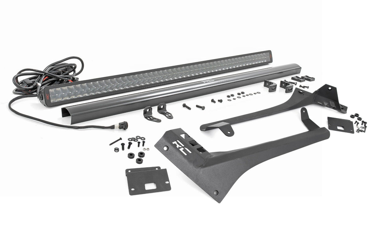 LED Light Kit | Windshield | 50" Spectrum Dual Row | Jeep Gladiator JT/Wrangler JL (18-25) | 80069