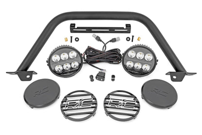 Safari Bar | 6.5 Inch Round LED | OE Modular Steel | Ford Bronco 4WD (21-25) | 51113