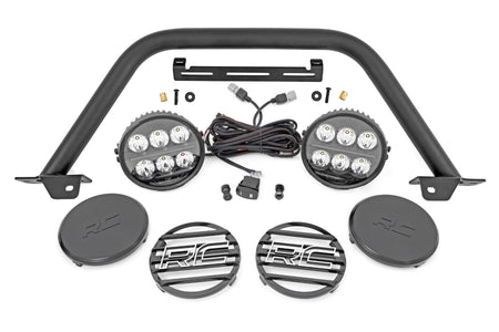 Safari Bar | 6.5 Inch Round LED | OE Modular Steel | Ford Bronco 4WD (21-25) | 51113