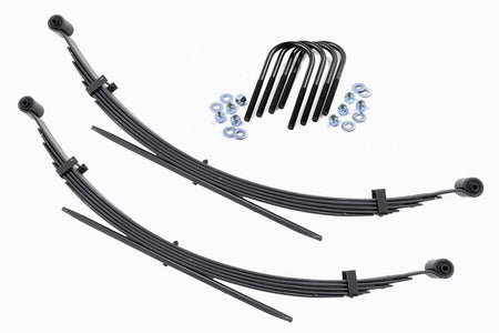 Rear 56 Inch Leaf Springs | 2" Lift | Pair | Chevy/GMC C20/K20 C25/K25 Truck 4WD (77-87) | 8036Kit