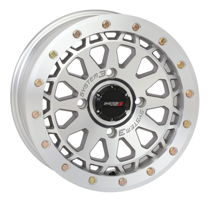 System 3 SB6 Beadlock Wheels + Maxxis Roxxzilla Tires (Mounted Kit) – Machined