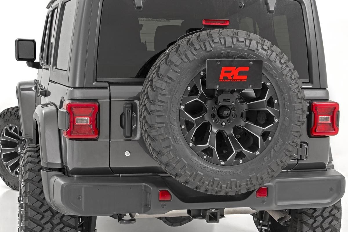License Plate Relocation Bracket | Jeep Wrangler JL (21-24)/Wrangler Unlimited (18-25)  | 10534