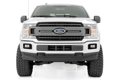 LED Light Kit | Grille Mount | 10" Black Slimline Pair | Ford F-150 (18-20) | 70808