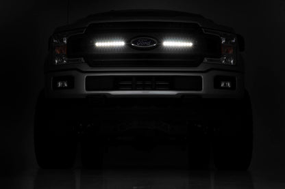 LED Light Kit | Grille Mount | 10" Chrome Slimline Pair | Ford F-150 (18-20) | 70809