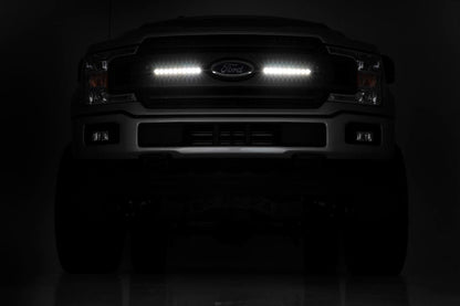 10 Inch Chrome Series LED Light Bar | Slim Line | Pair | 70410A