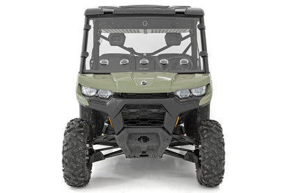 Vented Full Windshield | Scratch Resistant | Can-Am Defender HD 5/HD 8/HD 9/HD 10 | 98262030