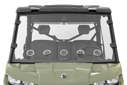 Vented Full Windshield | Scratch Resistant | Can-Am Defender HD 5/HD 8/HD 9/HD 10 | 98262030
