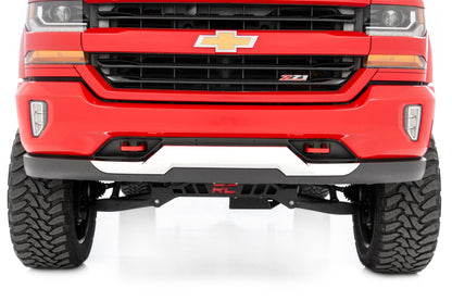 Tow Hooks | Forged | Red | Chevy Silverado 1500 2WD/4WD (2014-2018 & Classic) | RS134