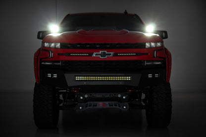 LED Light Kit | Ditch Mount | 2" Black Pair | Spot | Chevy Silverado 1500 (19-24) | 70841