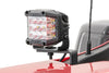 LED Light Kit | Ditch Mount | 2" Black Pair | Flood | Chevy Silverado 1500 (19-24) | 70842