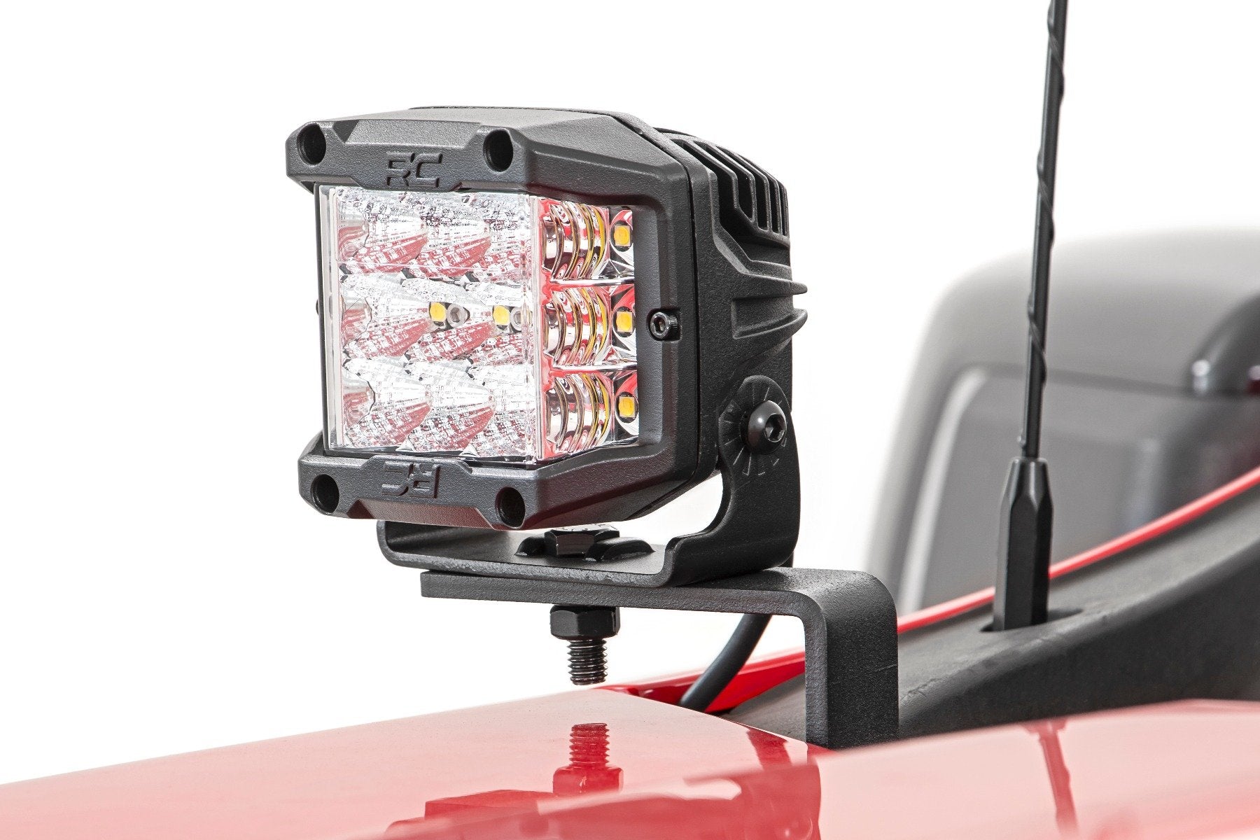 LED Light Kit | Ditch Mount | 2" Spectrum Pair | Spot | Chevy Silverado 1500 (19-24) | 80841