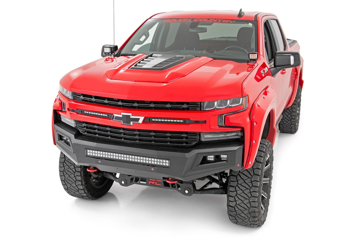 LED Light Kit | Ditch Mount |  3" OSRAM | Wide | Chevy Silverado 1500 (19-24) | 70845