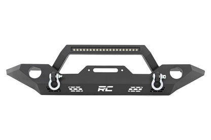 Rough Country | Front Bumper | Sport | OE Fog | Jeep Gladiator JT/Wrangler JK & JL/Wrangler Unlimited | 10596