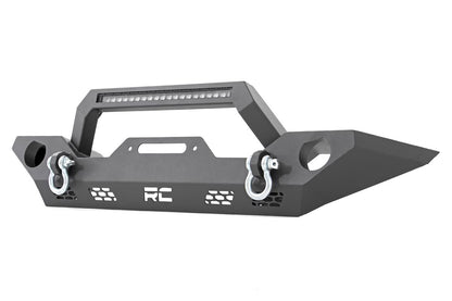 Rough Country | Front Bumper | Sport | OE Fog | Jeep Gladiator JT/Wrangler JK & JL/Wrangler Unlimited | 10596