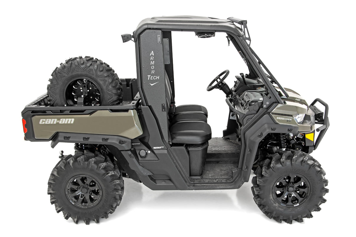 Spare Tire Carrier | Bed Side Mount | Multiple Makes & Models (Can-Am/Polaris) | 93089