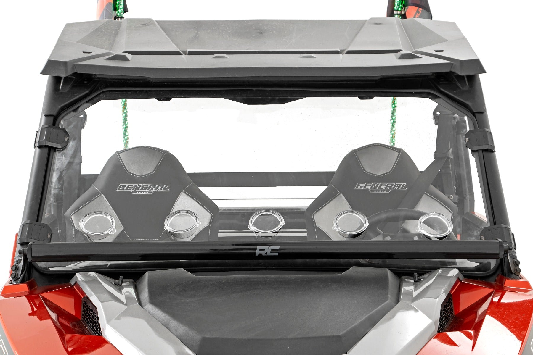 Vented Full Windshield | Scratch Resistant | Polaris General XP 4 1000  | 98262010