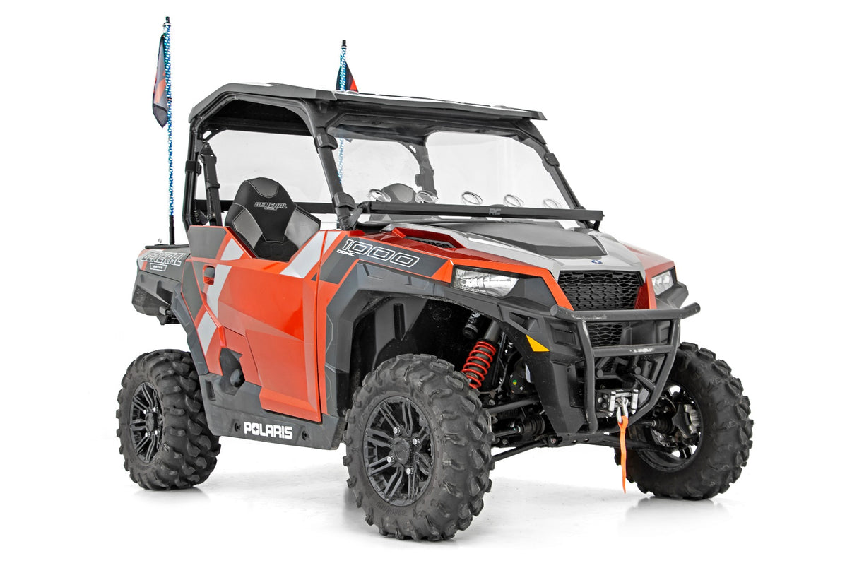 Vented Full Windshield | Scratch Resistant | Polaris General XP 4 1000  | 98262010