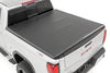 Rough Country | Soft Tri-Fold Bed Cover | 5'10" Bed | Chevy/GMC Sierra 1500 (19-26)/Silverado 1500 (19-26)  | 41308550A