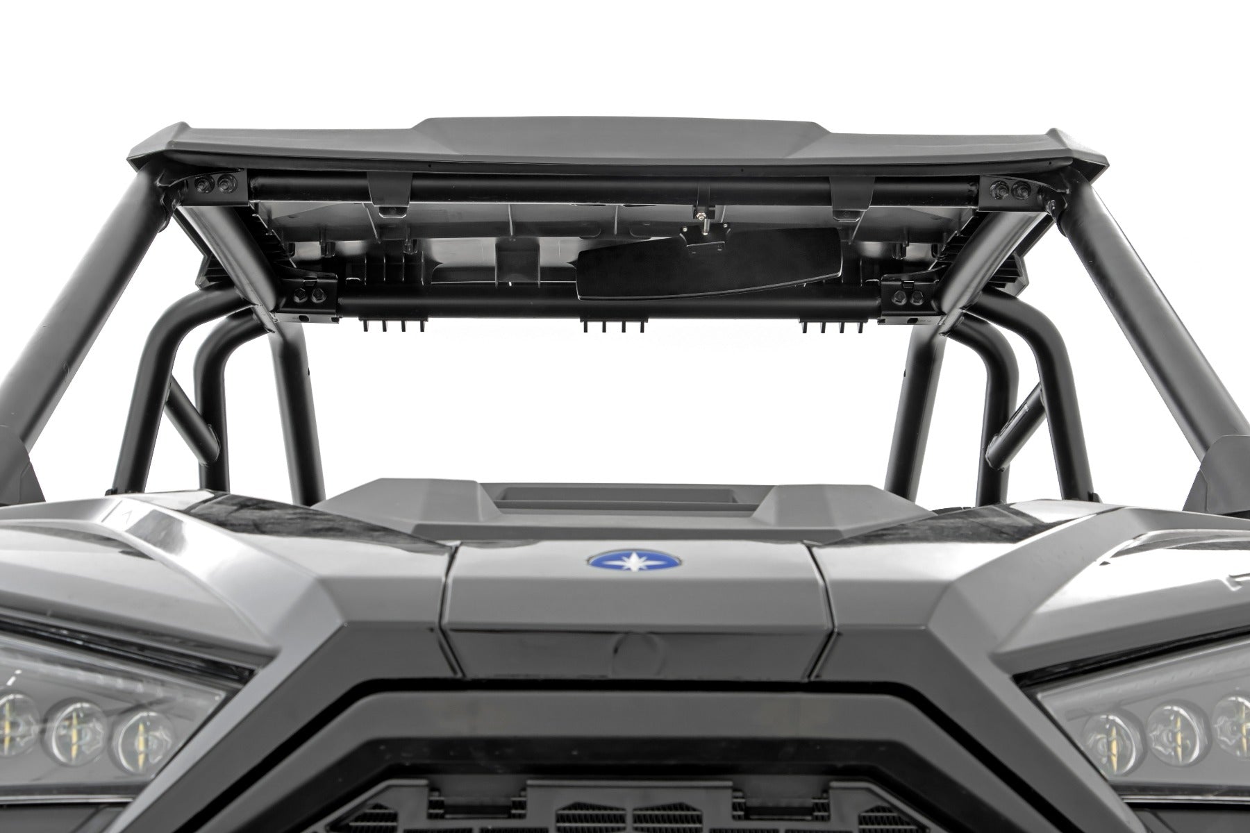 UTV Aluminum Rear View Mirror | Dome Light| 12" | 1.75-2" Mount | 99007A