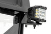LED Light | RR Cage Mount | 2" Black Flood Pair | Polaris Ranger 1000/Ranger XP 900/1000 | 93145