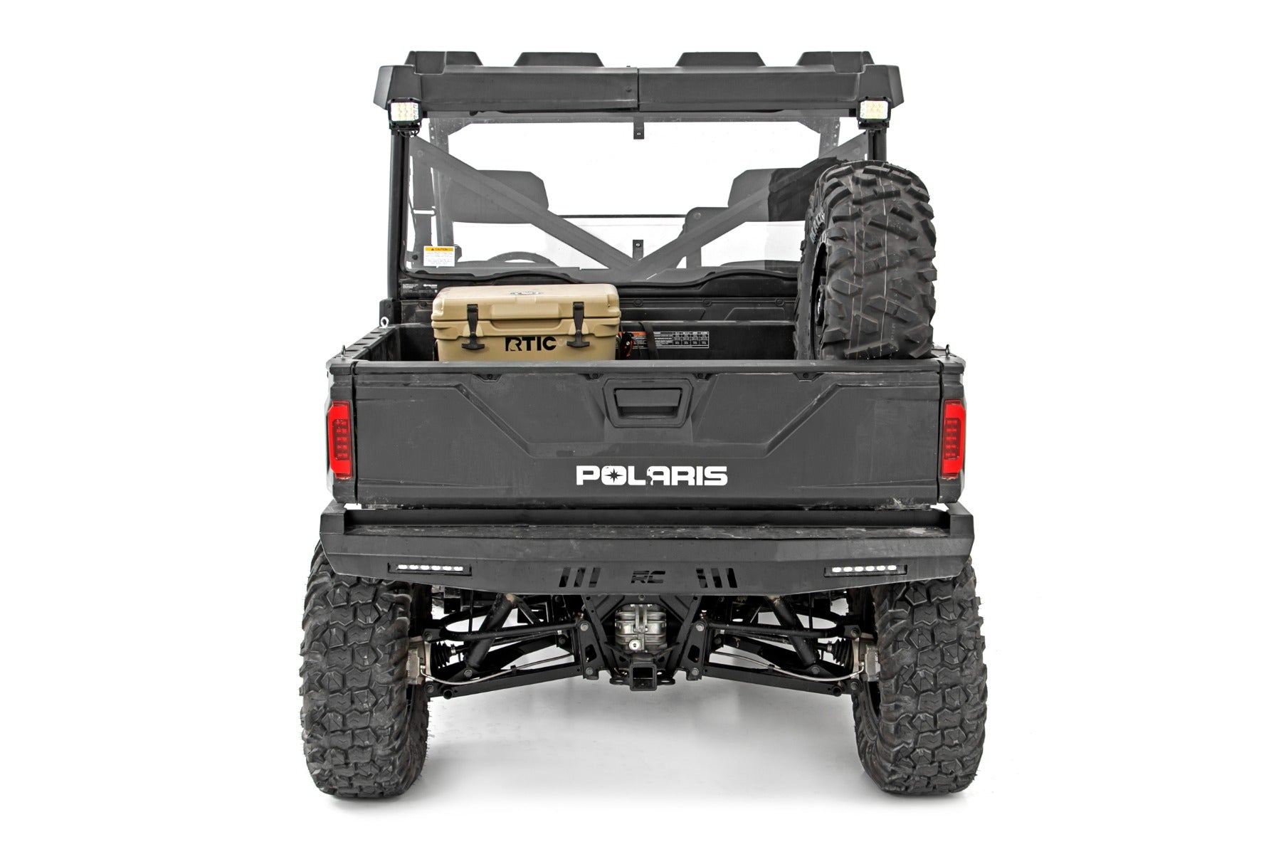 LED Light | RR Cage Mount | 2" Black Spot Pair | Polaris Ranger 1000/Ranger XP 900/1000 | 93143