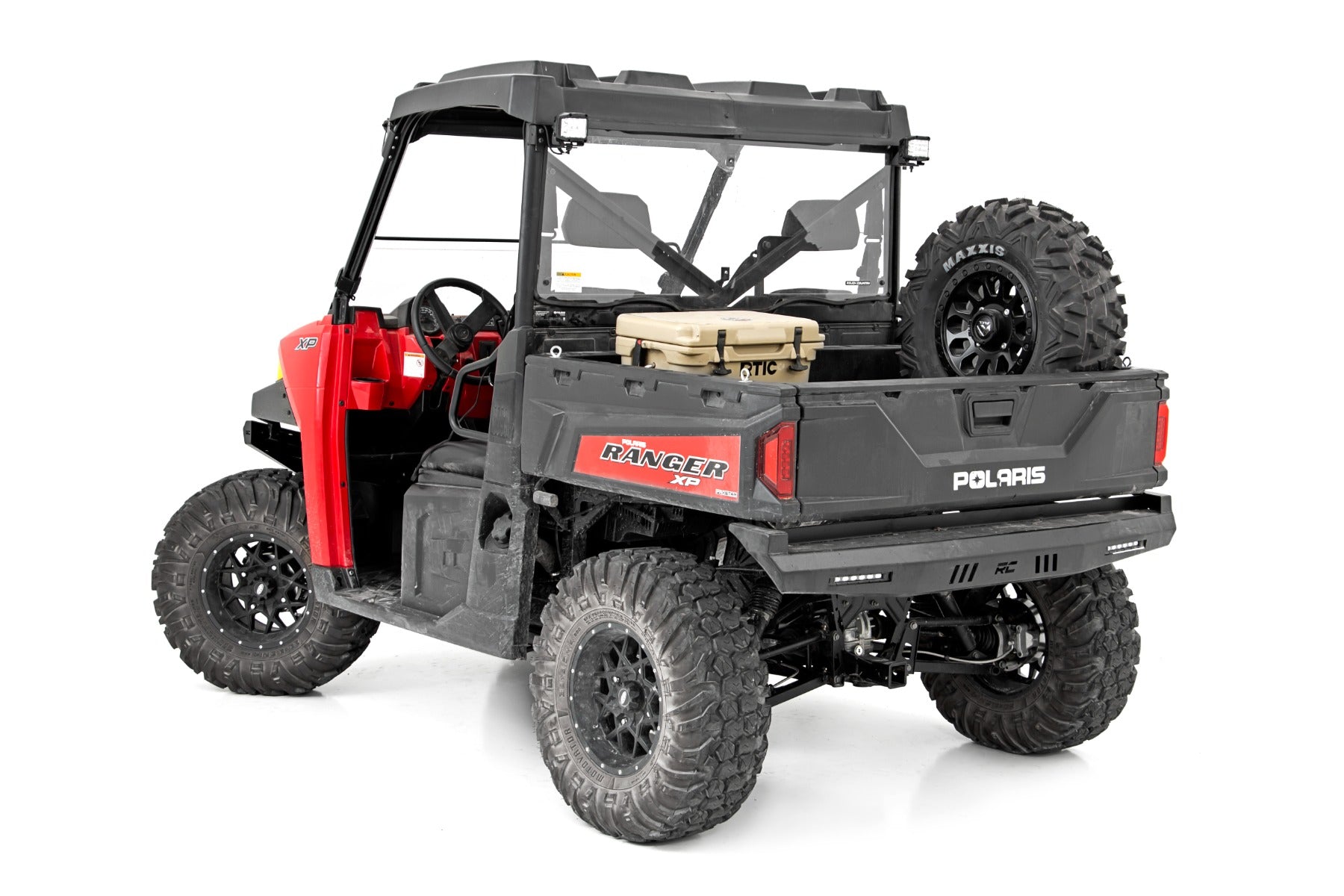 LED Light | RR Cage Mount | 2" Black Spot Pair | Polaris Ranger 1000/Ranger XP 900/1000 | 93143