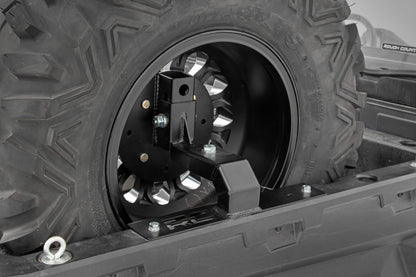 Spare Tire Carrier | Bed Side Mount | Multiple Makes & Models (Can-Am/Polaris) | 93089