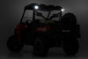 LED Light | RR Cage Mount | 2" Black Flood Pair | Polaris Ranger 1000/Ranger XP 900/1000 | 93145