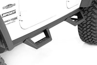 Contoured Drop Steps | 4 Door | Jeep Wrangler Unlimited 2WD/4WD (2007-2018) | 90765B