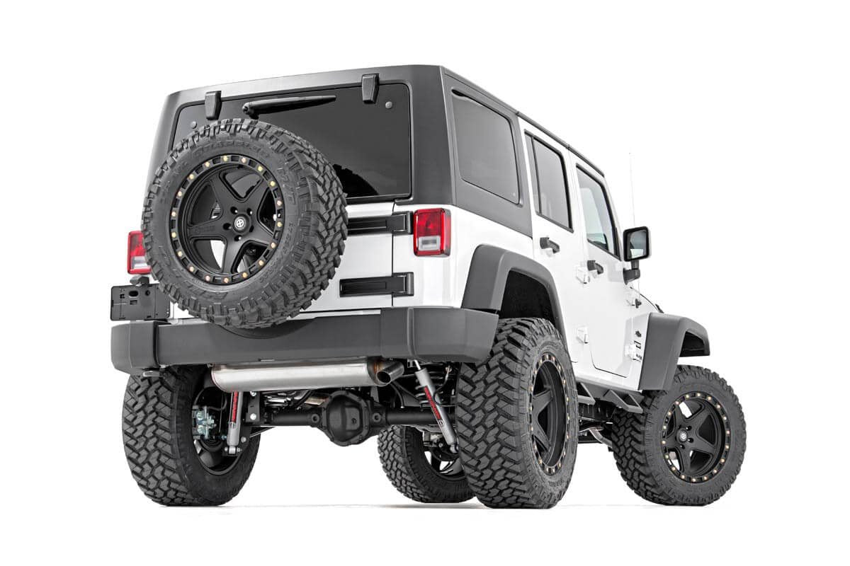 Contoured Drop Steps | 4 Door | Jeep Wrangler Unlimited 2WD/4WD (2007-2018) | 90765B