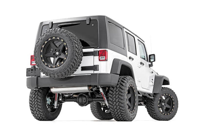 Contoured Drop Steps | 4 Door | Jeep Wrangler Unlimited 2WD/4WD (2007-2018) | 90765B