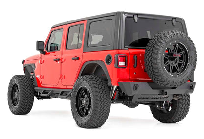 Rough Country | 3.5 Inch Lift Kit | Adj Lower | FR D/S | M1R | Jeep Wrangler Unlimited (24-26) | 91544