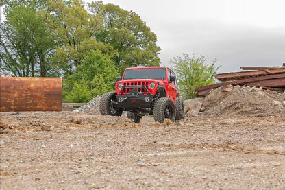 3.5 Inch Lift Kit | Adj Lower | FR D/S | Jeep Wrangler Unlimited 4WD (24-25) | 91530