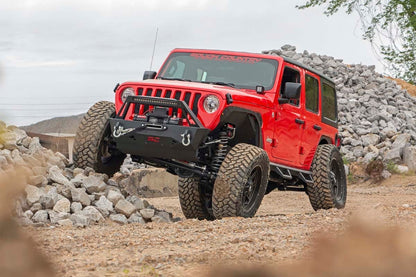 Rough Country | 3.5 Inch Lift Kit | Adj Lower | FR D/S | M1 | Jeep Wrangler Unlimited (24-26) | 91540