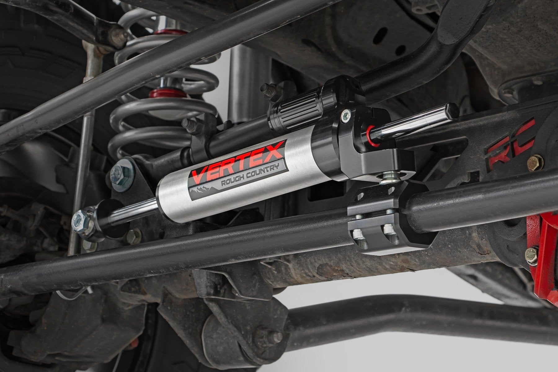 Vertex Steering Stabilizer | Pass-Through | Jeep Wrangler JK/Wrangler Unlimited (07-18) | 680900