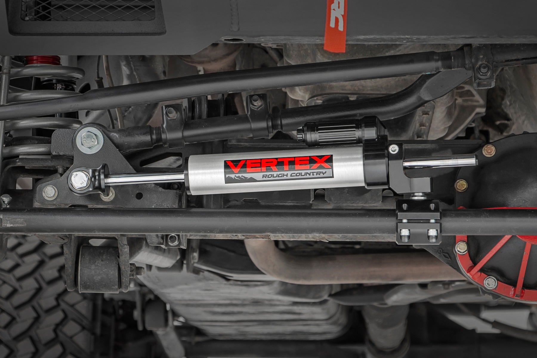 Vertex Steering Stabilizer | Pass-Through | Jeep Wrangler JK/Wrangler Unlimited (07-18) | 680900