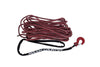 Synthetic Rope | 3/8 Inch | 85 Ft | Red/Gray | RS116