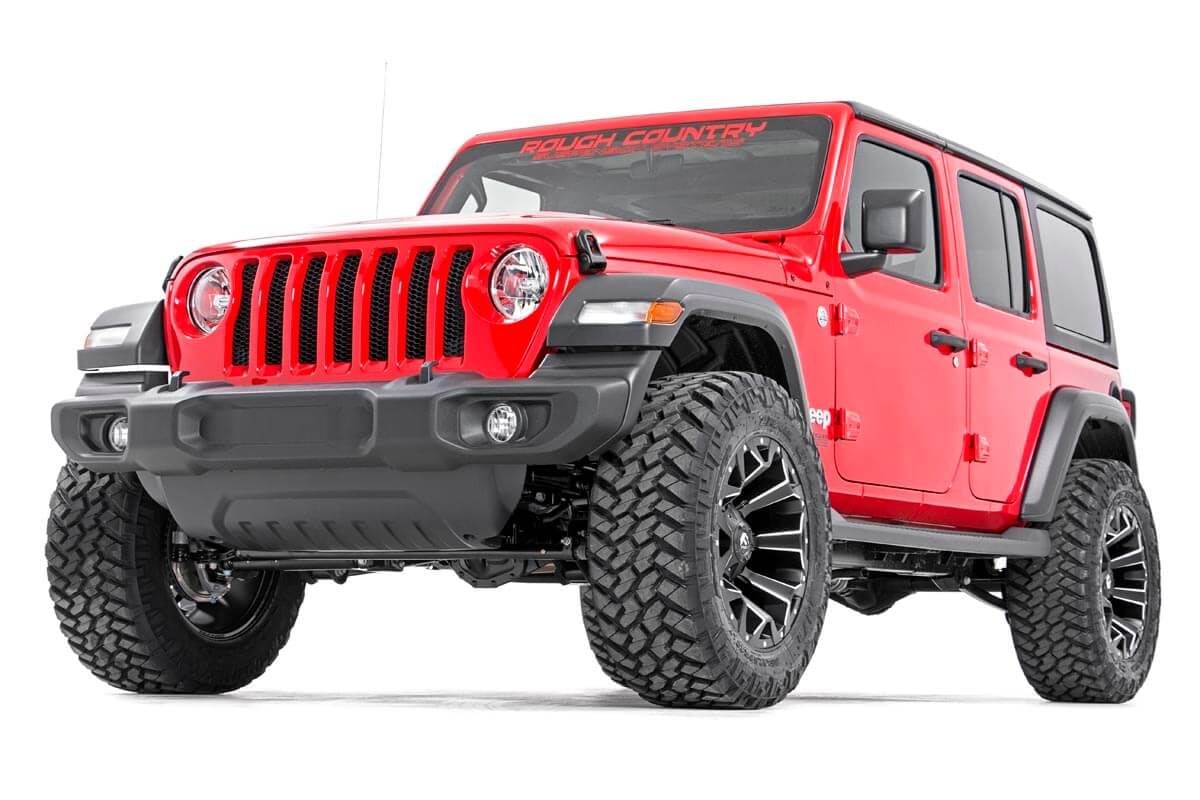 2.5 Inch Lift Kit | Coils | V2 | Jeep Wrangler Unlimited 4WD (2018-2023) | 67770
