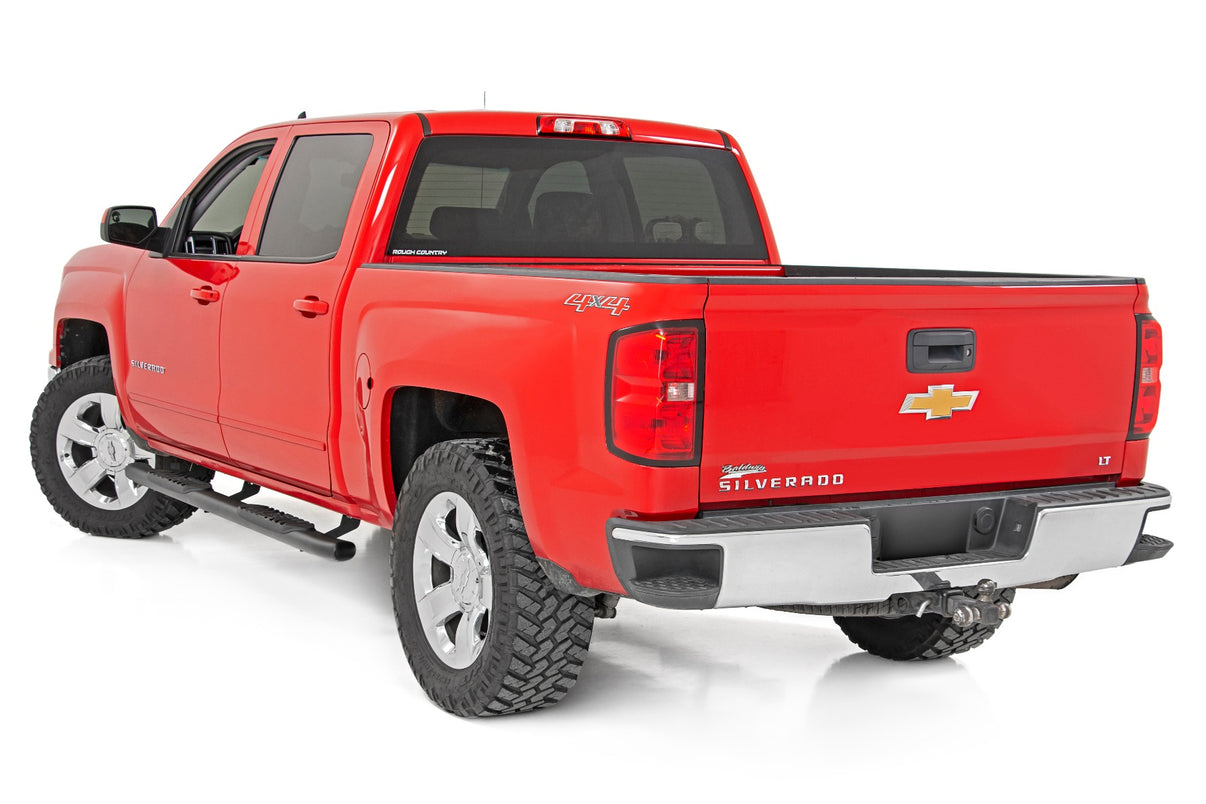 Oval Nerf Step | Crew Cab | Chevy/GMC 1500/2500HD/3500HD (07-19 & Classic) | 21001