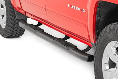 Oval Nerf Step | Crew Cab | Chevy/GMC 1500/2500HD/3500HD (07-19 & Classic) | 21001