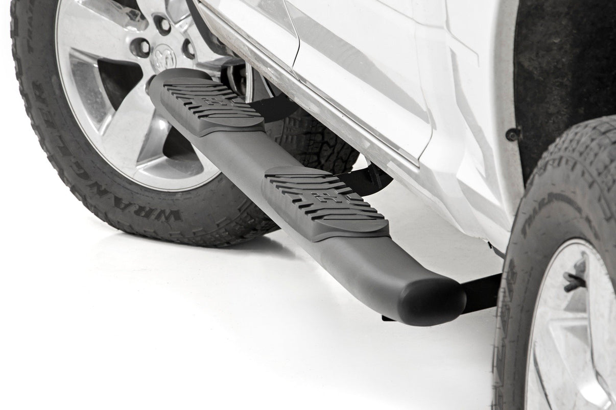 Oval Nerf Step | Crew Cab | Black | Ram 1500/2500/3500 2WD/4WD (2010-2025 & Classic) | 21003