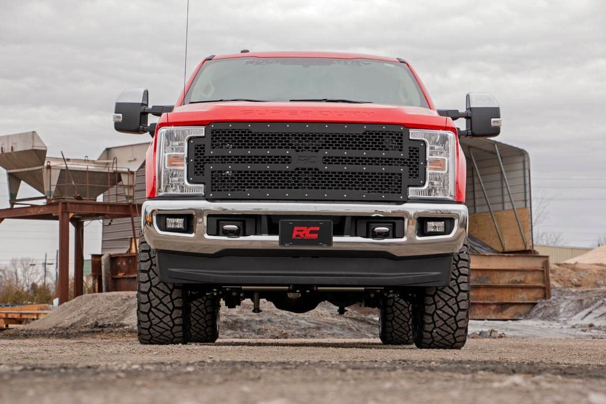 Mesh Grille | Ford F-250/F-350 Super Duty 2WD/4WD (2017-2019) | 70213