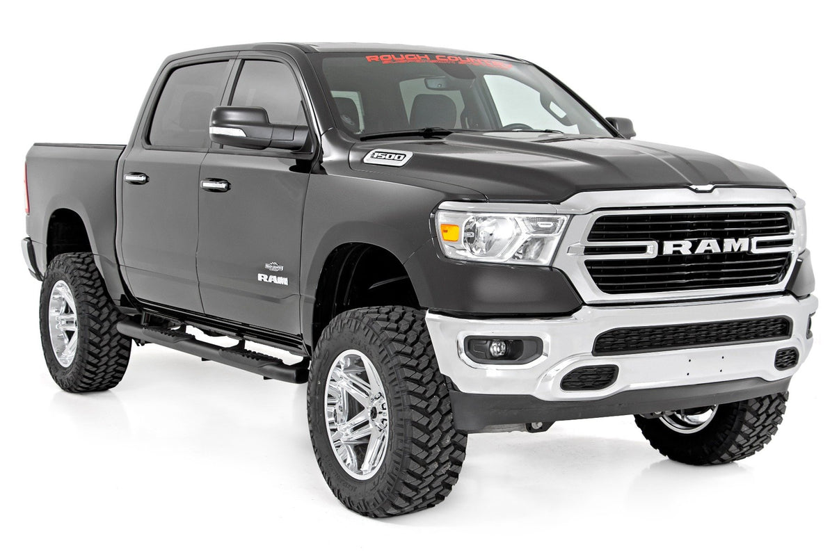 Oval Nerf Step | Crew Cab | Black | Ram 1500 (19-25)/1500 TRX (21-24)  | 21004